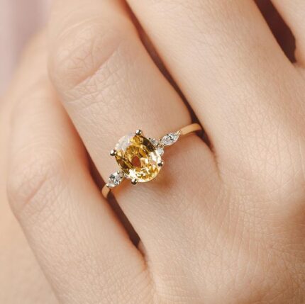 Yellow Sapphire Ring