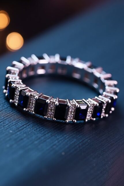 Black Sapphire Ring diamonMJewels