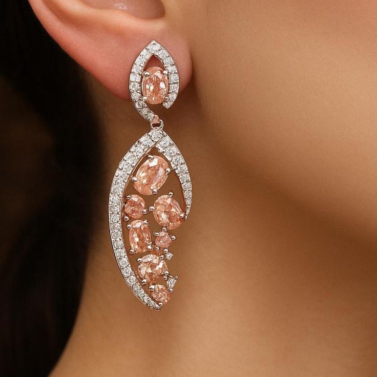 Champagne-Earrings-LUXURY-Statement-Chandelier-Long-Bride-Champagne-Diamond-Earrings-DESIGNER-Cz-Crystal-Champagne-Sapphire-WEDDING-Gift.jpeg