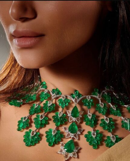 Diamond & Emerald Necklace