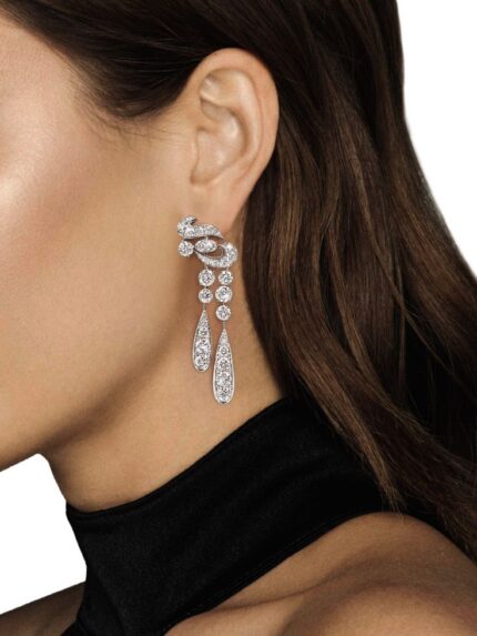 Pair of Diamond Earrings