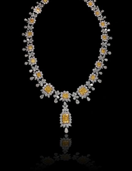 Platinum & 18K Yellow Gold Necklace