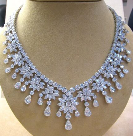 MJ Exclusive Designer Solitaire Necklace
