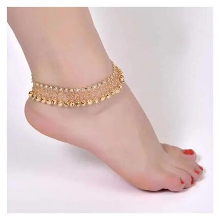 Boho Vintage Bell Tassel Anklet
