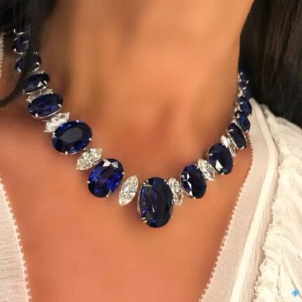 MJ’s Blue Sapphire Necklace